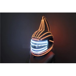 Monster helmet - full face mask - luminous - LED - RGB - for parties / Halloween / masqueradesParty