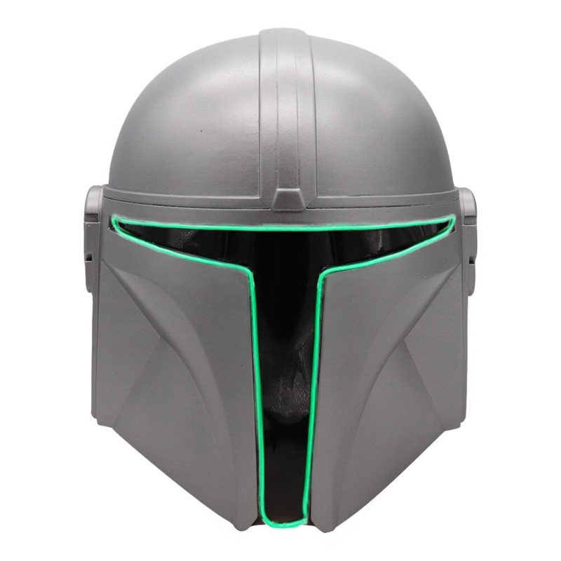 Luminous LED helmet - full face latex mask - party / masquerade / HalloweenMasks