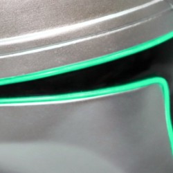 Luminous LED helmet - full face latex mask - party / masquerade / HalloweenMasks