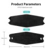 Face / mouth protective masks - antibacterial - reusable - 4-ply - FPP2 - KN95 - black / whiteMouth masks