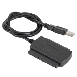 3 in 1 USB 2.0 to IDE / SATA - 2.5" 3.5" hard drive disk - HDD converter - adapter - cableHard drives