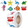 Colorful stickers for kids - starfish / koala / panda / lion / unicornDecoration
