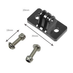 Aluminum helmet mount - for GoPro Hero camerasMounts