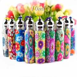 Empty glass bottle - with roll on - perfume container - refillable - 5 piecesPerfumes