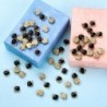 Heart shaped small pendants - for jewelry making - bracelets / necklaces - 100 piecesBracelets