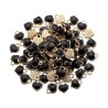 Heart shaped small pendants - for jewelry making - bracelets / necklaces - 100 piecesBracelets