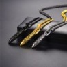 Bullet shaped pendant - with necklace - stainless steelNecklaces