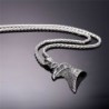 Eagle shaped pendant with chain - unisex - stainless steelNecklaces