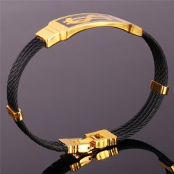 US Dollar pattern bracelet - 316L stainless steelBracelets