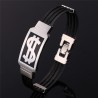 US Dollar pattern bracelet - 316L stainless steelBracelets