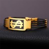 US Dollar pattern bracelet - 316L stainless steelBracelets