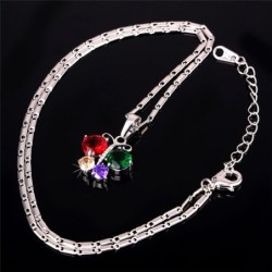 Butterfly shaped pendant with crystals - elegant necklaceNecklaces