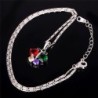 Butterfly shaped pendant with crystals - elegant necklaceNecklaces