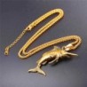 Necklace with swordfish - stainless steel - unisexNecklaces