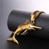 Necklace with swordfish - stainless steel - unisexNecklaces