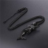 Necklace with swordfish - stainless steel - unisexNecklaces
