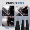 Liquid silver marker - mirror chrome finish - permanent inkPens & Pencils