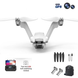 V shaped quadcopter - foldable - with twin propellers - two-axis gimbal - camera - GPS - professional RC DroneDrones