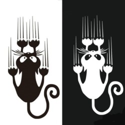 Window car sticker - reflective - climbing catStickers
