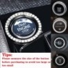 Car engine start / stop switch button cover - with crystalsStyling parts