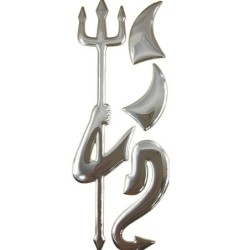 Car / motorcycle sticker - 3D devilStickers