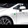 Aluminum car / motorcycle sticker - four leaf lucky cloverStickers