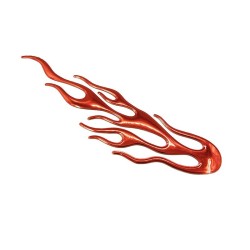 Car / motorcycle sticker - 3D fire flameStickers