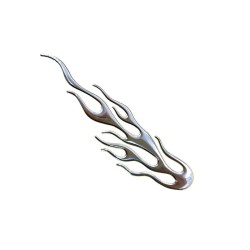 Car / motorcycle sticker - 3D fire flameStickers