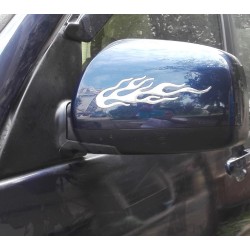 Car / motorcycle sticker - 3D fire flameStickers