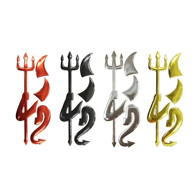 Car / motorcycle sticker - 3D devilStickers