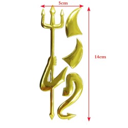 Car / motorcycle sticker - 3D devilStickers