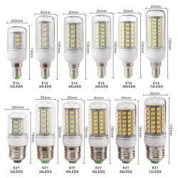 E27 / E14 LED bulb - 220V - SMD 5730E14
