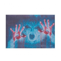 Car rear windshield sticker - waterproof - sunshield - horror designStickers