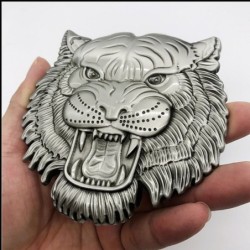 Car / motorcycle sticker - metal emblem - 3D tiger's headStickers
