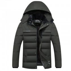 Thick warm winter jacket with hoodJackets