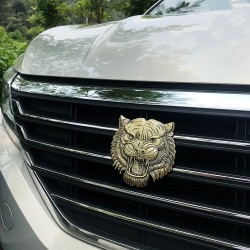 Car / motorcycle sticker - metal emblem - 3D tiger's headStickers