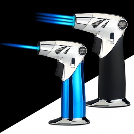 Jet lighter - triple fire - for BBQ / cigarettes / kitchen - windproofLighters