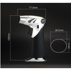 Jet lighter - triple fire - for BBQ / cigarettes / kitchen - windproofLighters