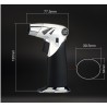 Jet lighter - triple fire - for BBQ / cigarettes / kitchen - windproofLighters