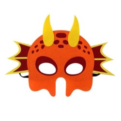 Funny animal shaped masks - dinosaur - for children - Halloween / party - 5 piecesMasks