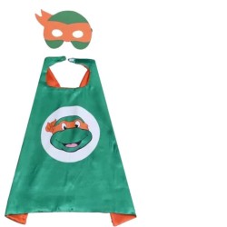 Ninja turtles costume - for children - cloak / eye maskCostumes