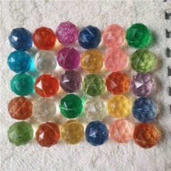 Diamond bouncing balls - rubber - toy - 10 piecesBalls