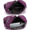Fashionable shoulder bag - with zipper - large capacity - nylon - waterproofBags