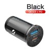 Mini - dual USB car charger - quick charge - type-C - 48W - QC3.0 PD3.0Interior accessories
