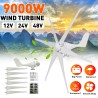 Wind turbine generator - 6 blades - three-phase - 9000W - 48VWind