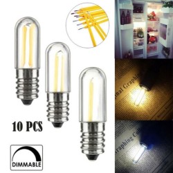 Mini LED bulb - dimmable - for fridge / freezer - 1W / 2W / 4W - E14 / E12 - 10 piecesE14