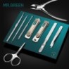 Mr.Green - professional manicure set - nail clipper / scissors / tweezer - 9 piecesEquipment