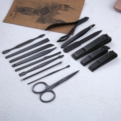 Professional manicure / pedicure set - 15 piecesEquipment