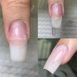 Extension pinching clips - for acrylic / gel nails - stainless steelEquipment