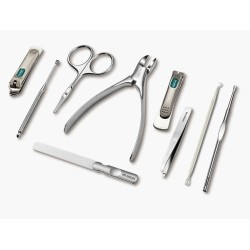 Mr.Green - professional manicure set - nail clipper / scissors / tweezer - 9 piecesEquipment